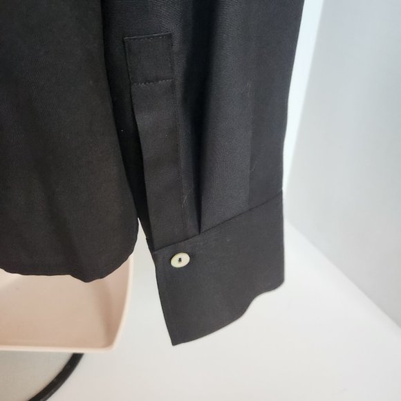 VINCE Silk Blend Woven  Button Up Blouse, Medium - Picture 10 of 14